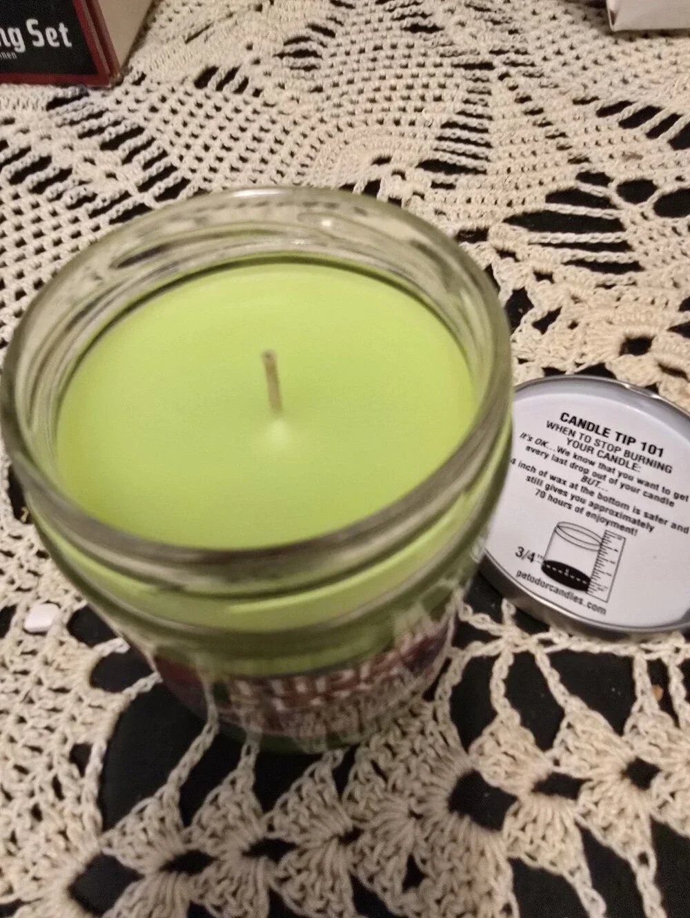 Pet Odor Eliminator Candle - Green